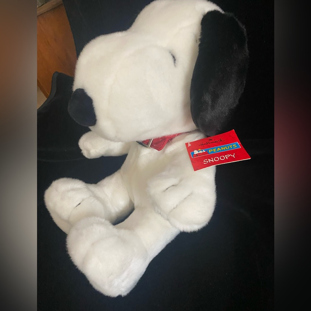 Vintage Snoopy Dog stuffed animal plush Hallmark